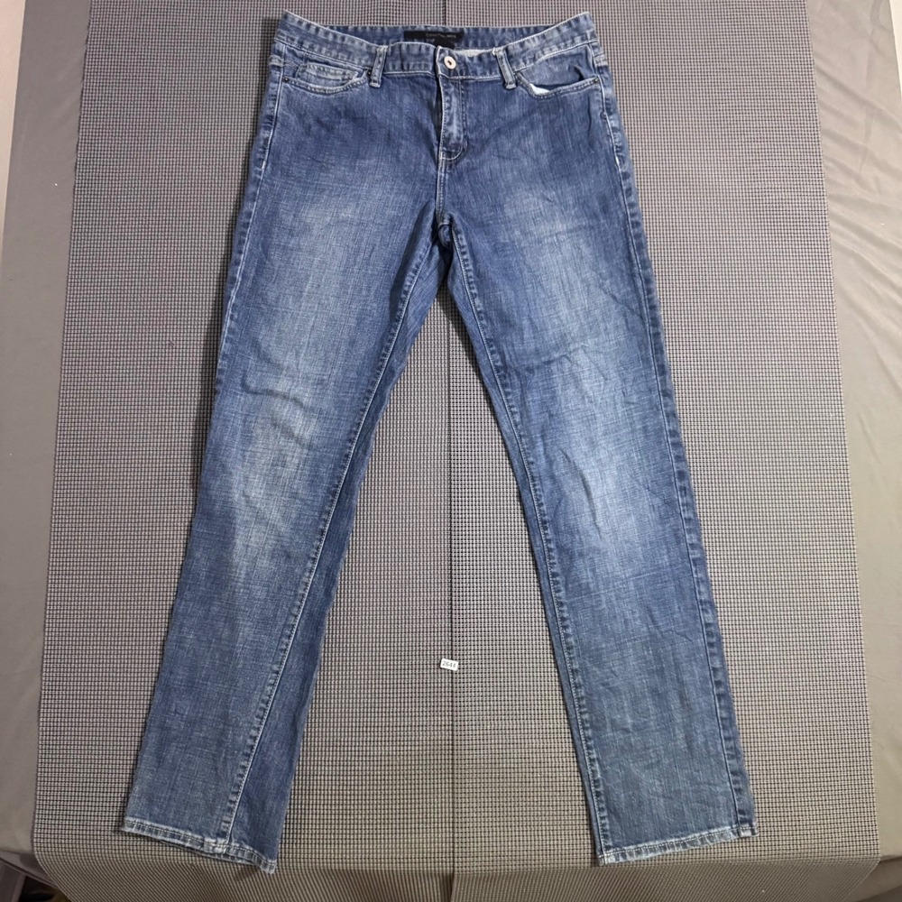 Calvin Klein Jeans Womens Skinny Blue Denim Jeans Size 32/14